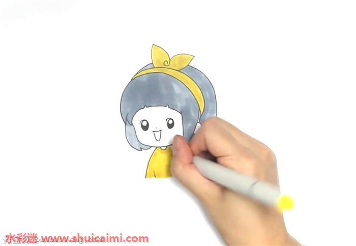 狄淇儿怎么画 狄淇儿简笔画画法