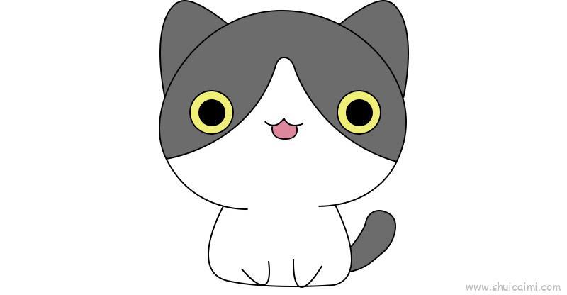 猫儿童画怎么画 猫简笔画简单又好看