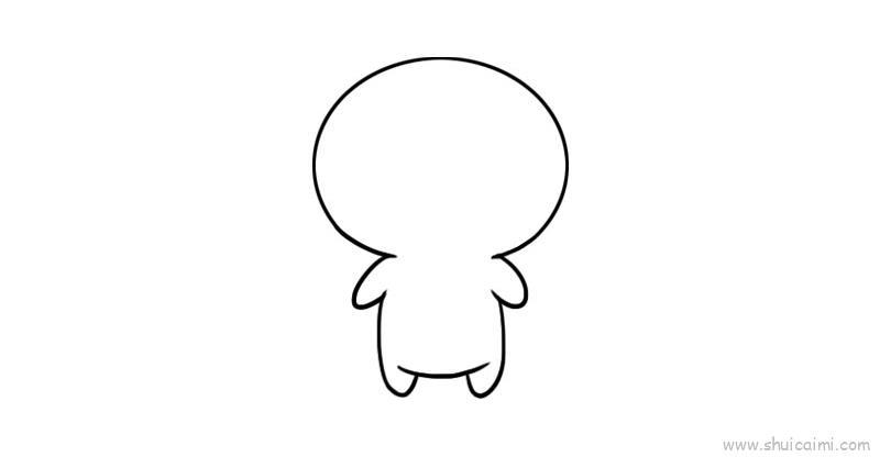 长草颜团子儿童画怎么画 长草颜团子简笔画好看