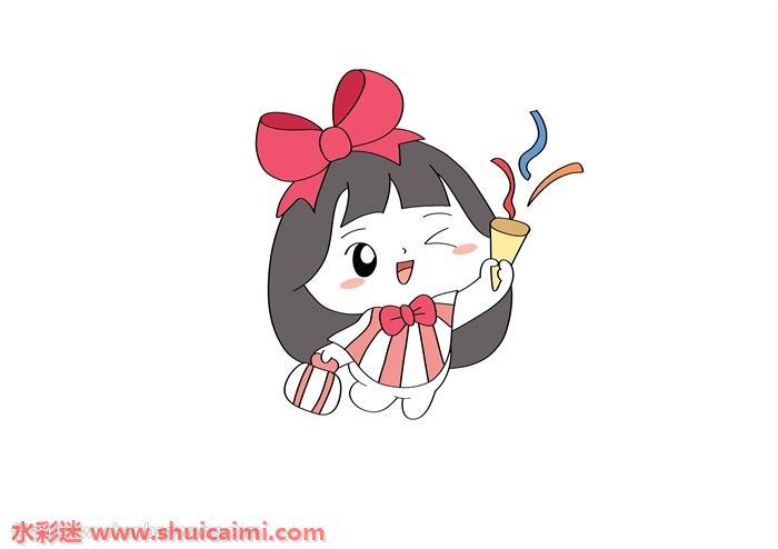 卡通小伶怎么画 卡通小伶简笔画图片大全