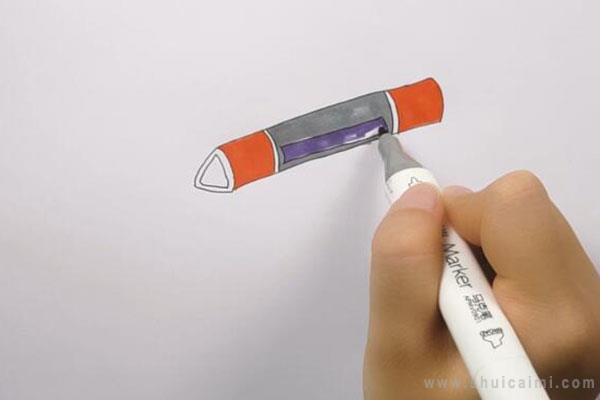 马克笔简笔画怎么画 马克笔简笔画顺序