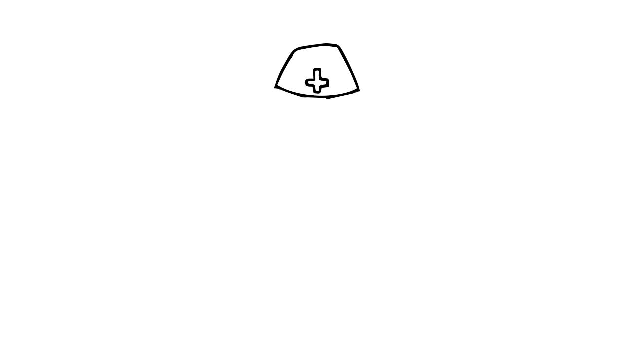 护士的简笔画怎么画 护士简笔画图片大全