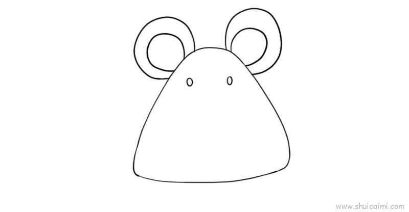 画鼠儿童画怎么画 画鼠简笔画顺序