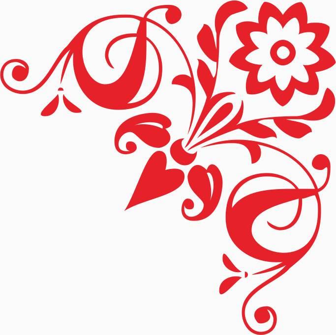 花纹简笔画 古风花纹简笔画