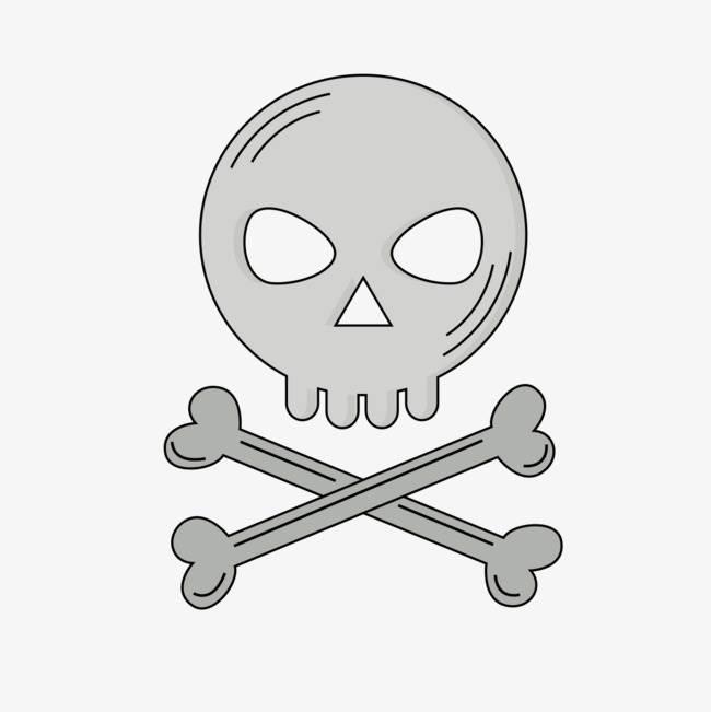 骷髅头简笔画 骷髅头简笔画吓人