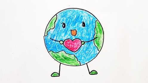 地球图片简笔画 地球图片简笔画彩色