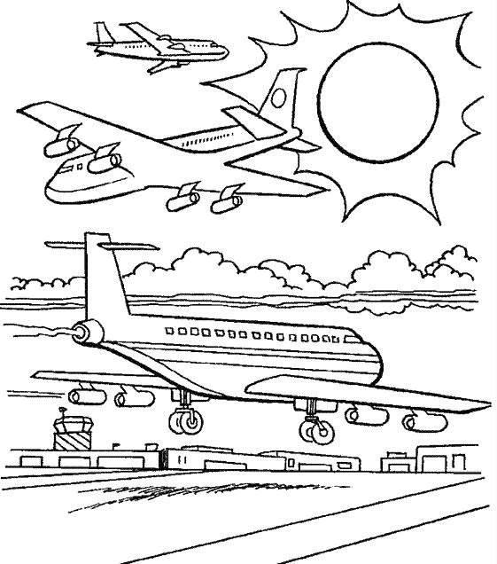 飞机简笔画 飞机简笔画儿童简笔画