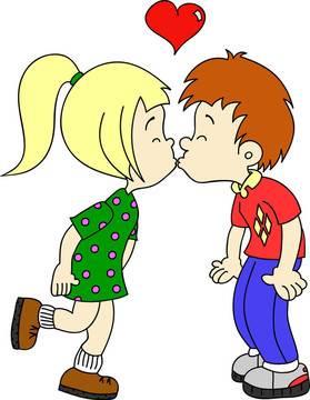 吻的简笔画图片大全 吻的简笔画怎么画