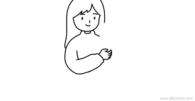 小孩吃元宵儿童画怎么画 小孩吃元宵简笔画简单