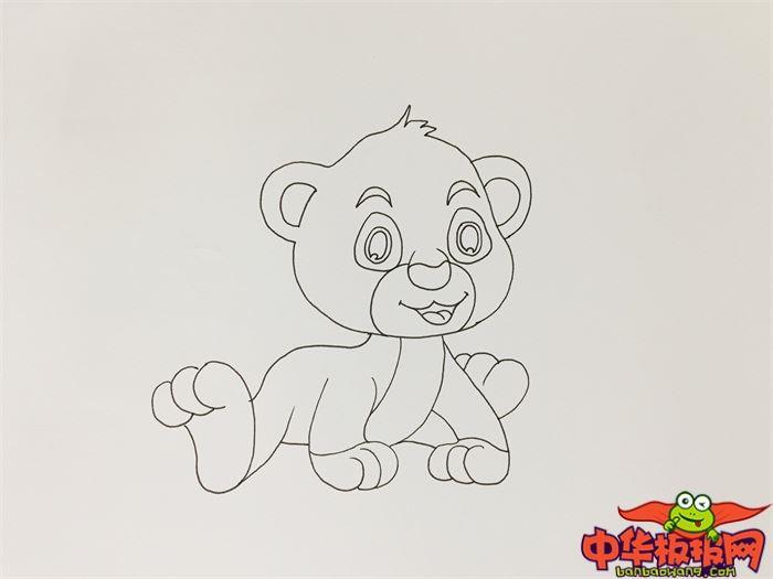豹子怎么画 豹子简笔画简单彩色