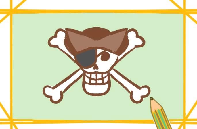 骷髅头简笔画 骷髅头简笔画吓人