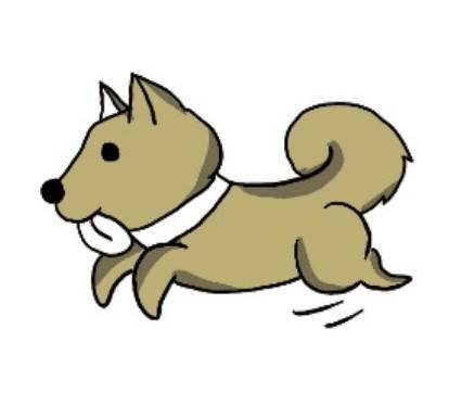 小狗的简笔画 小狗的简笔画图片大全