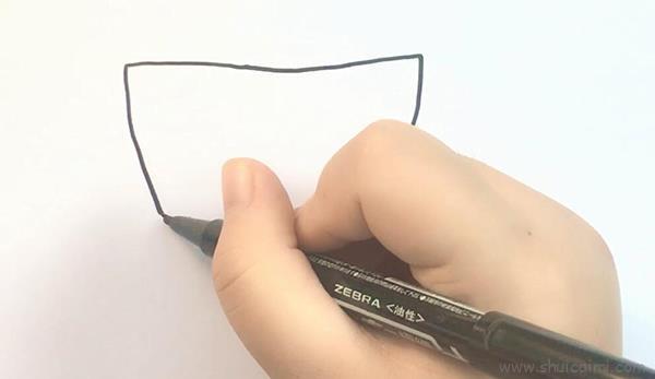 浴缸儿童画怎么画 浴缸简笔画好看