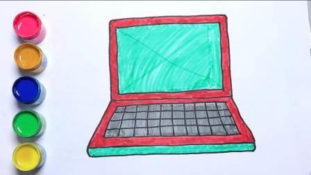 笔记本简笔画 笔记本简笔画彩色