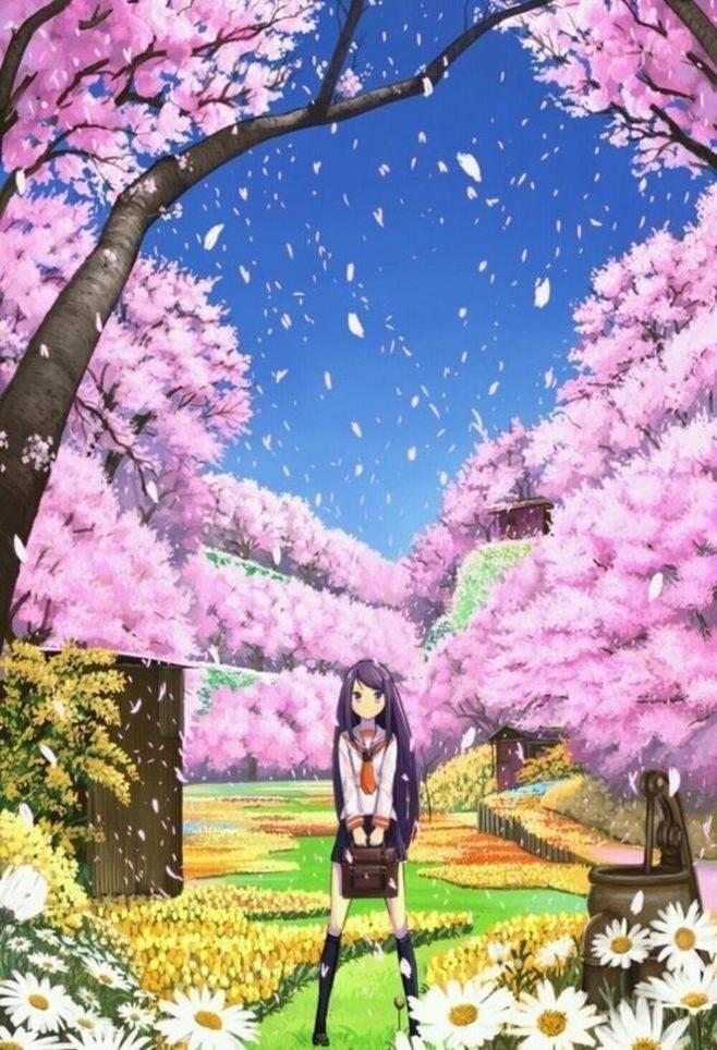花海简笔画 花海简笔画图片简单
