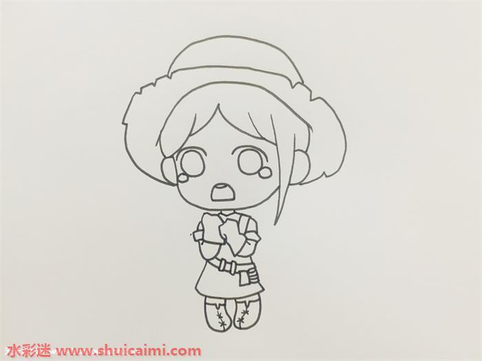 可爱的第五人格园丁简笔画教程图解