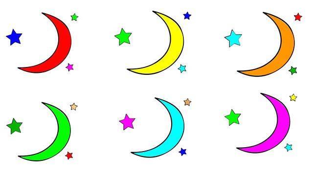 星星简笔画 星星简笔画图片彩色