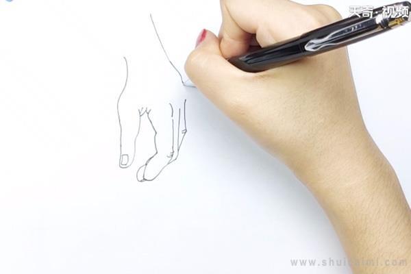 大手牵小手简笔画怎么画 大手牵小手简笔画简单又好看