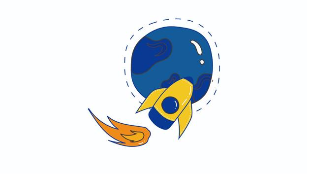 行星的简笔画怎么画 行星简笔画好看
