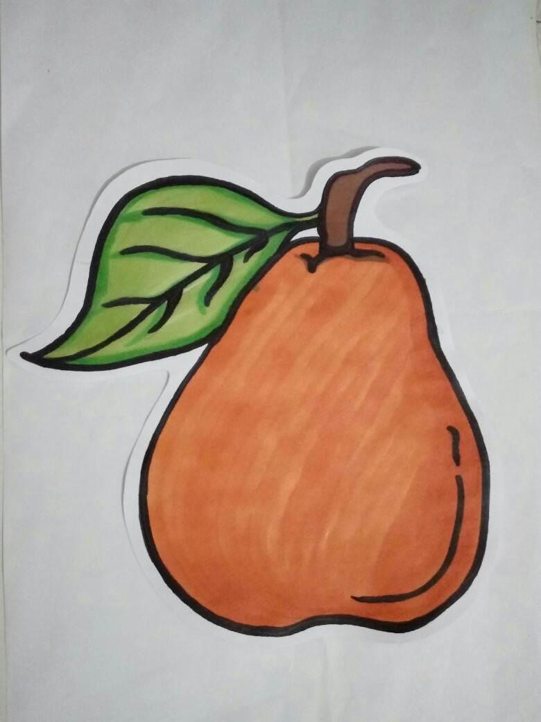 梨子简笔画 梨子简笔画简单又漂亮