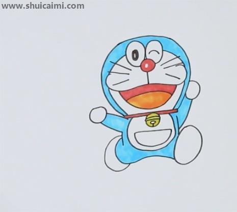 机器猫简笔画怎么画 机器猫简笔画图片