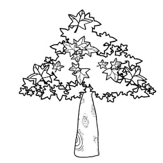 简笔画树 简笔画树怎么画简单又好看