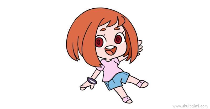 我儿童画怎么画 我简笔画顺序