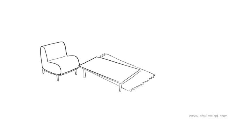 家具儿童画怎么画 家具简笔画简单