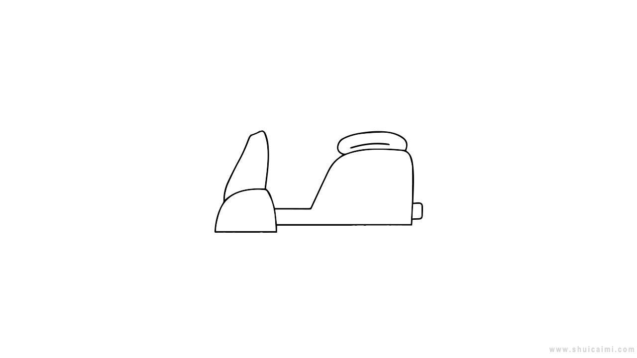小摩托简笔画怎么画 小摩托简笔画步骤