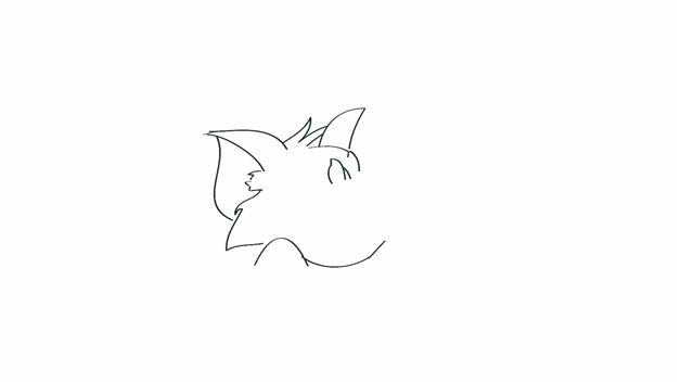 猫和老鼠简笔画怎么画 猫和老鼠简笔画画法