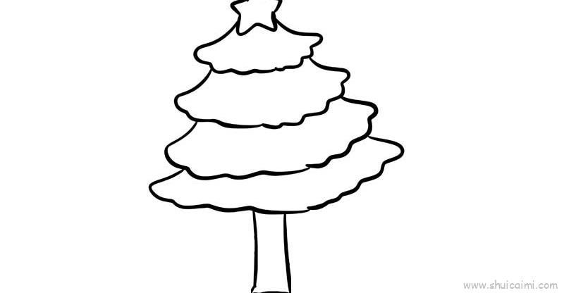 圣诞树儿童画怎么画 圣诞树简笔画简单又好看