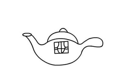 茶壶简笔画 茶壶简笔画彩色