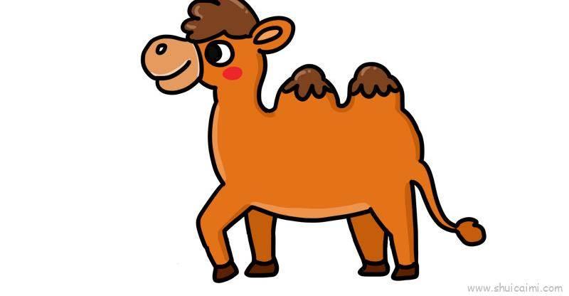 骆驼简笔画图片大全 骆驼简笔画图片大全可爱图片
