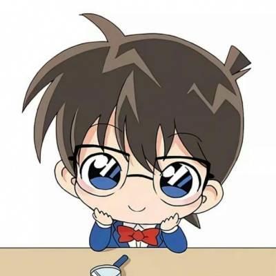 柯南的简笔画q版 名侦探柯南简笔画