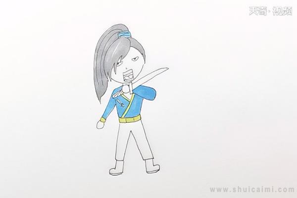 荆轲简笔画怎么画 荆轲简笔画简单又好看