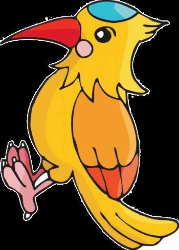 啄木鸟简笔画 啄木鸟简笔画图片