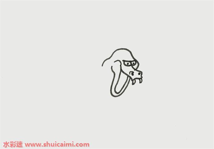 卡通可爱的飞龙简笔画怎么画霸气又帅气?