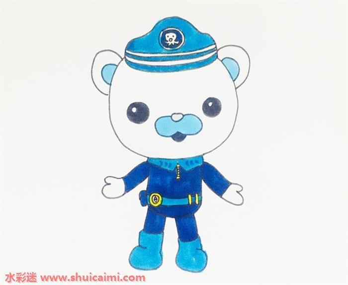 巴克队长怎么画 巴克队长简笔画简单又漂亮