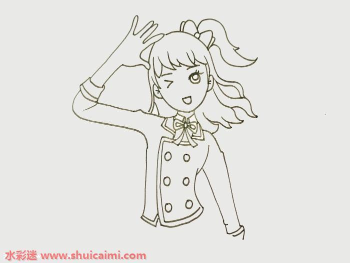 菲梦少女怎么画 菲梦少女简笔画图片大全