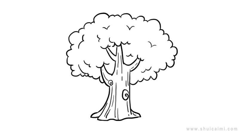 树简笔画怎么画 树简笔画简单又好看