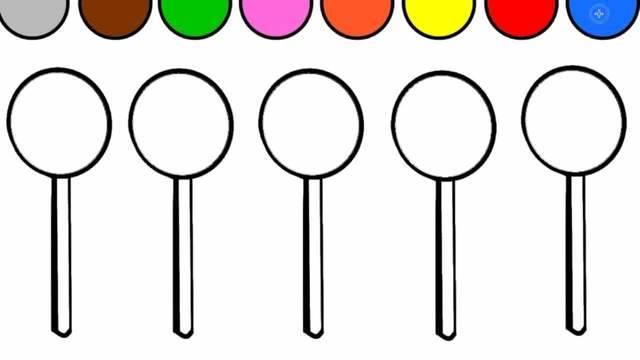 棒棒糖简笔画 棒棒糖简笔画图片