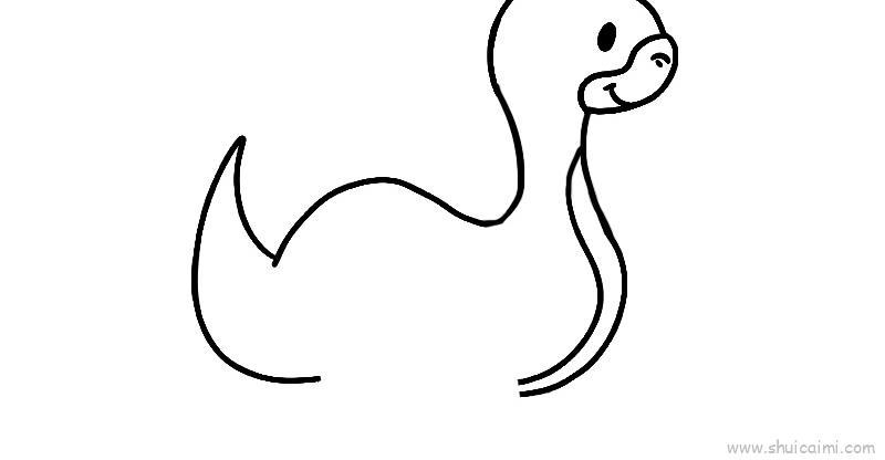 长颈龙儿童画怎么画 长颈龙简笔画简单又好看