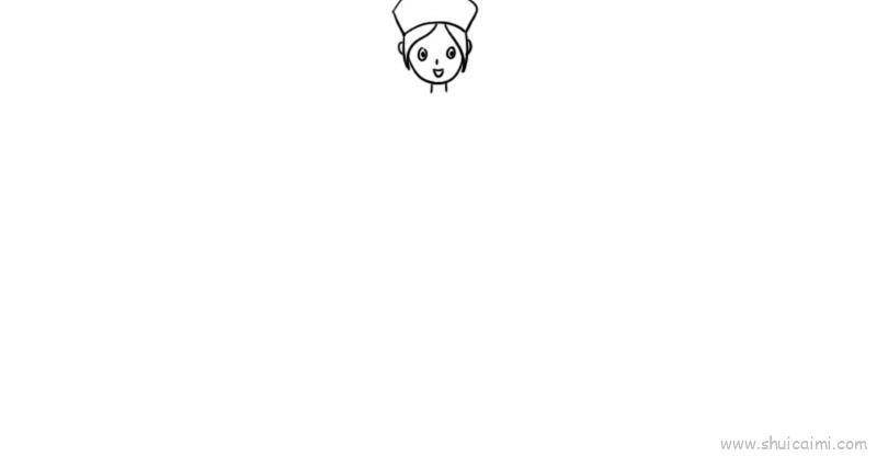 白衣天使教程儿童画怎么画 白衣天使教程简笔画简单又好看