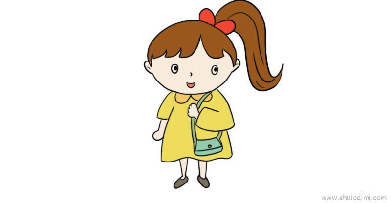 小人儿童画怎么画 小人简笔画顺序