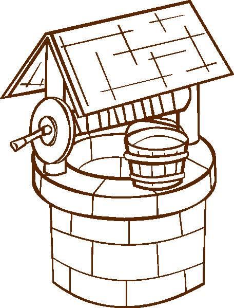 井简笔画图片大全 井简笔画图片大全可爱