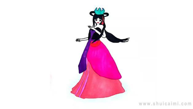 叶罗丽精灵梦简笔画怎么画 叶罗丽精灵梦简笔画图片