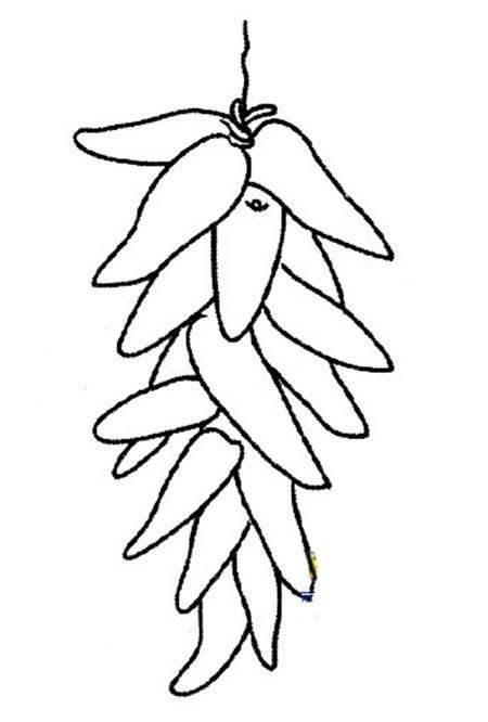 辣椒简笔画 辣椒简笔画儿童简笔画