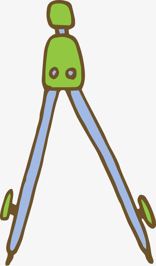 圆规简笔画 圆规简笔画拟人