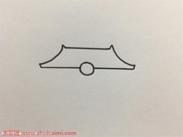 北京天安门怎么画 北京天安门简笔画简单彩色