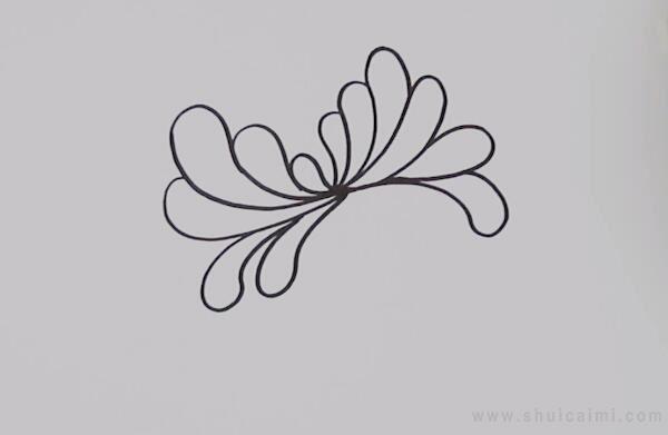 菊花简笔画怎么画 菊花简笔画好看